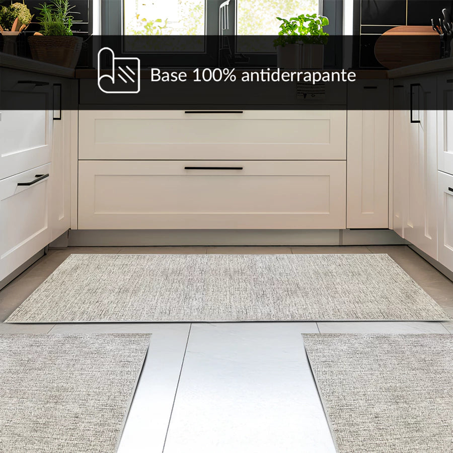 Jogo de Tapetes para Cozinha – Passadeira Linho