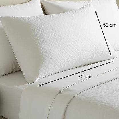 Travesseiro Matelado Fibra Siliconada Antialérgico 50x70